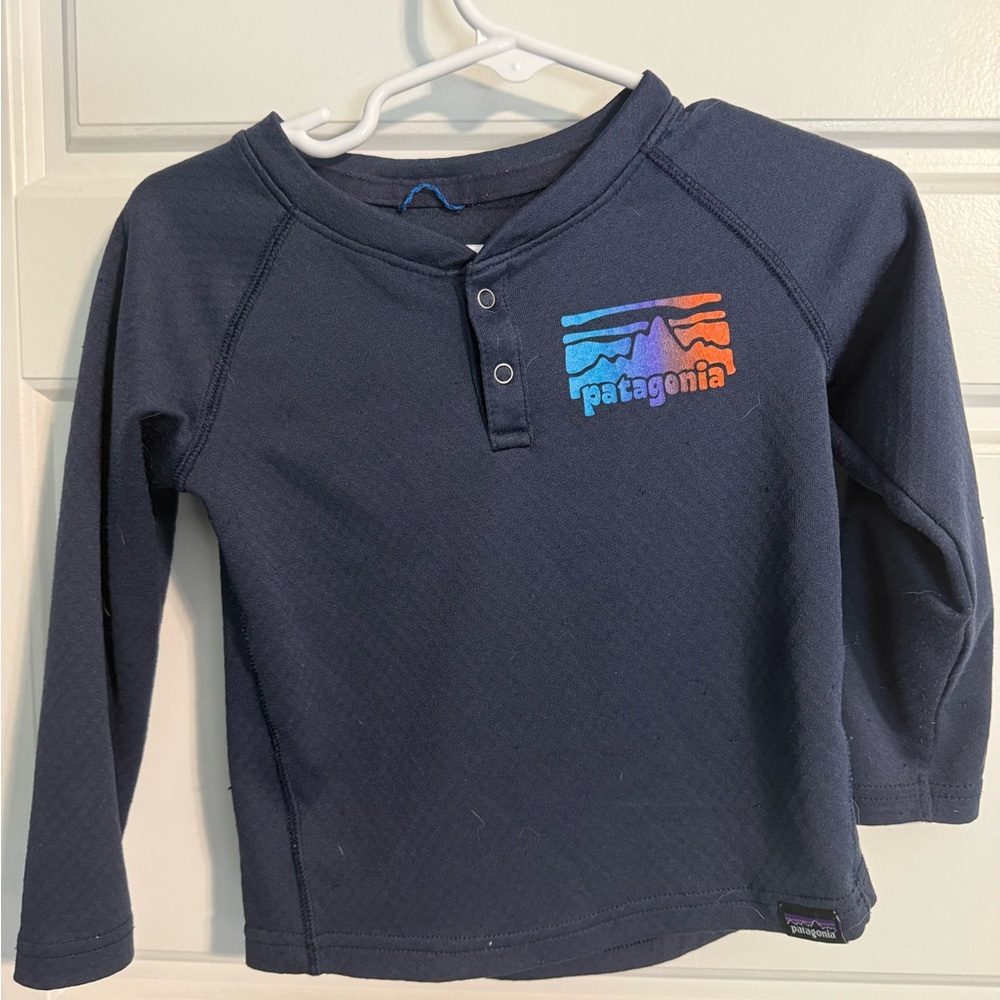 Patagonia Dark Blue Thermal Baselayer